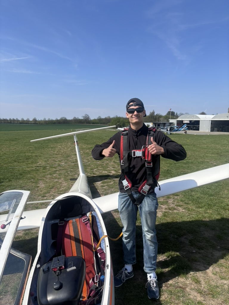 Segelflug-Pilot